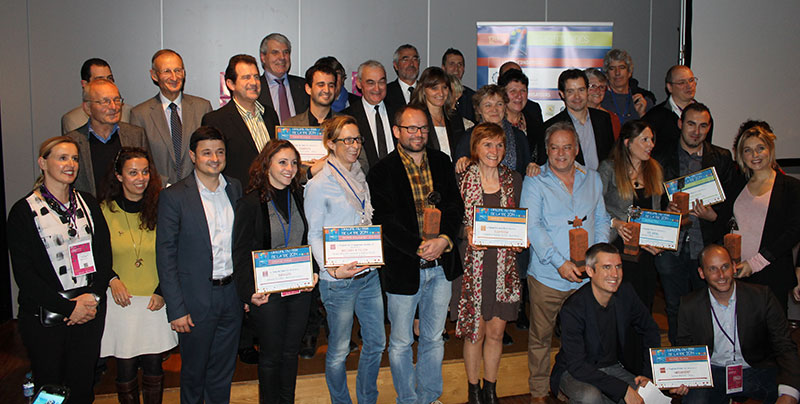 Les lauréats et partenaires du prix de la tpe 2014 dans l'hérault